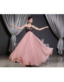 A-line Sweetheart Floor-length Lace Chiffon Bridesmaid Dress
