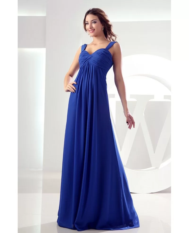 A-line Sweetheart Floor-length Chiffon Bridesmaid Dress #OP3094 $119 ...