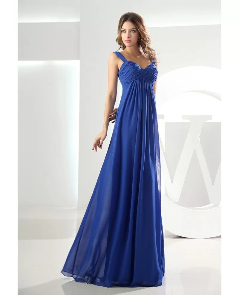 A-line Sweetheart Floor-length Chiffon Bridesmaid Dress #OP3094 $119 ...