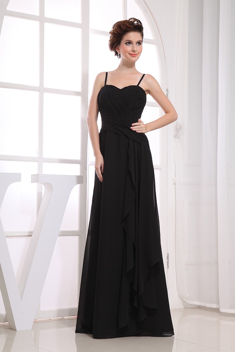 Pretty Sweetheart Chiffon A-line Floor-Length Long Bridesmaid Dresses