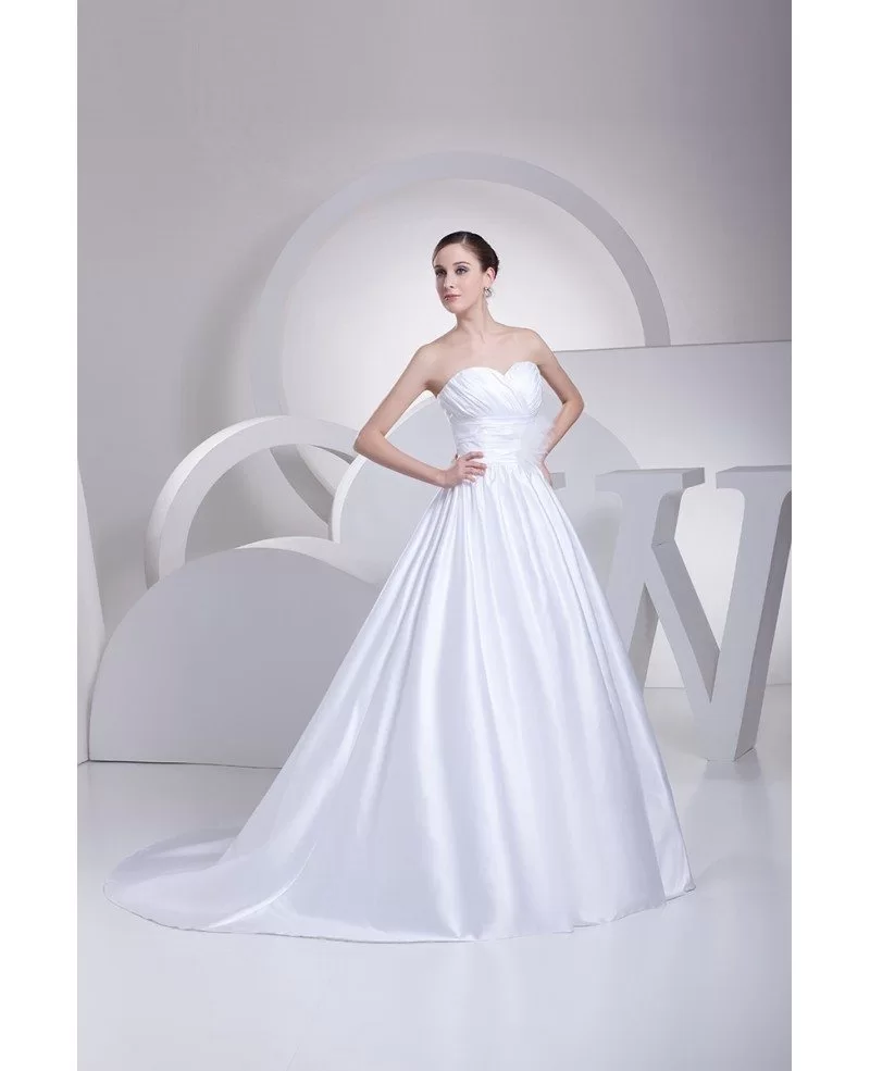 Sweetheart Empire Waist Wedding Dress