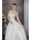 Handmade Beaded Ballgown Wedding Dress Sweetheart