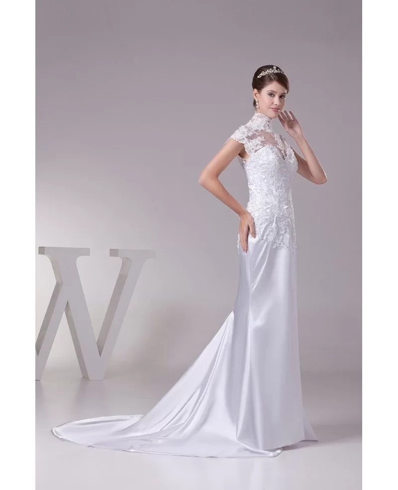 https://cdn77.gemgrace.com/13678-thickbox_default/long-halter-lace-cap-sleeves-sleek-satin-mermaid-wedding-dress.jpg