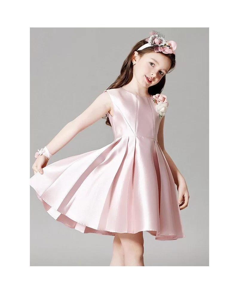 girls pink dresses