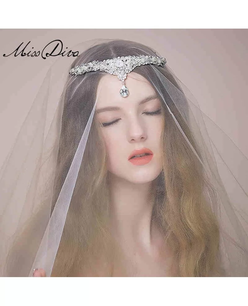 Rhinestones Forehead Jewelry Style