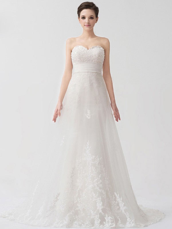 Beaded Low Waist Corset Tulle Skirt Bridal Set Dolce