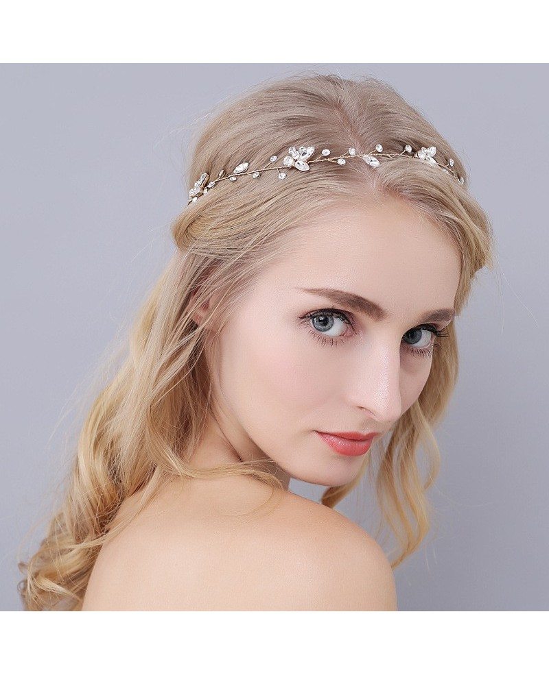 simple wedding headband