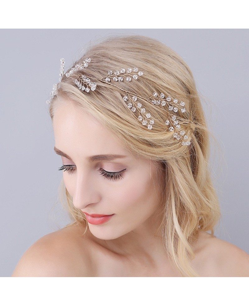 simple wedding headband