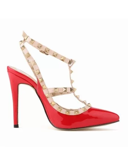blush low block heel sandals