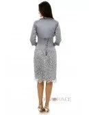 Sheath Sweetheart Knee-length the Mother of the Dride Dress with Jacket