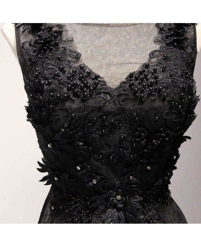 A-line Velvet V Neck Homecoming Dress