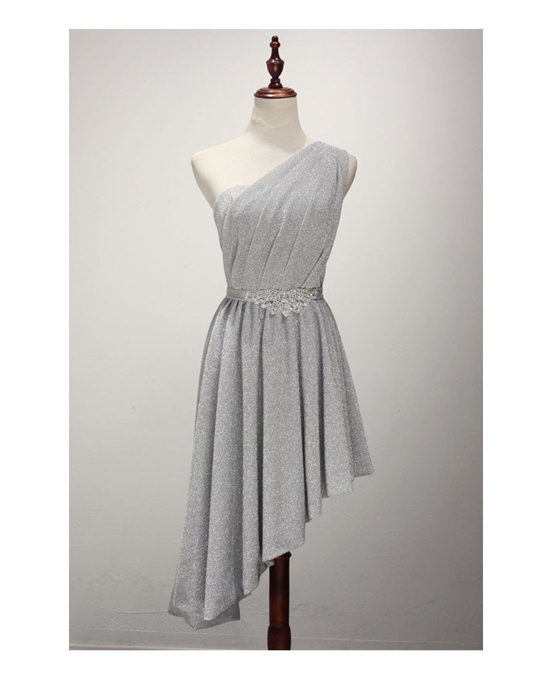 one shoulder short homecoming dresses