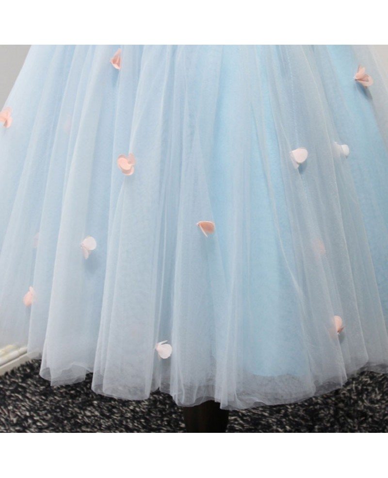 Ball-Gown/Princess Square Short Tulle Homecoming Dress With Ruffle main image 1