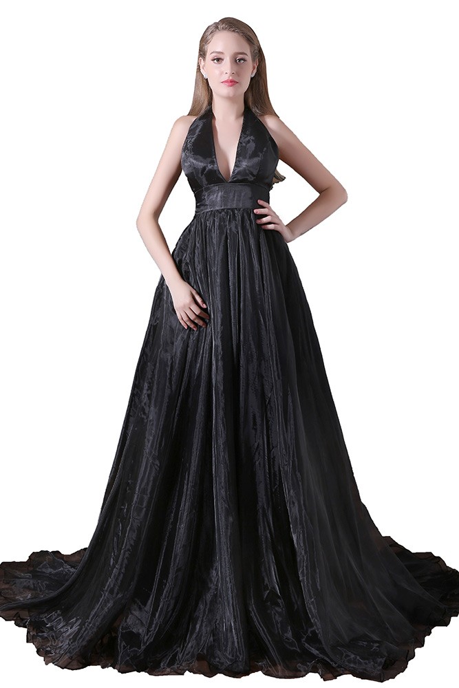 split ball gown