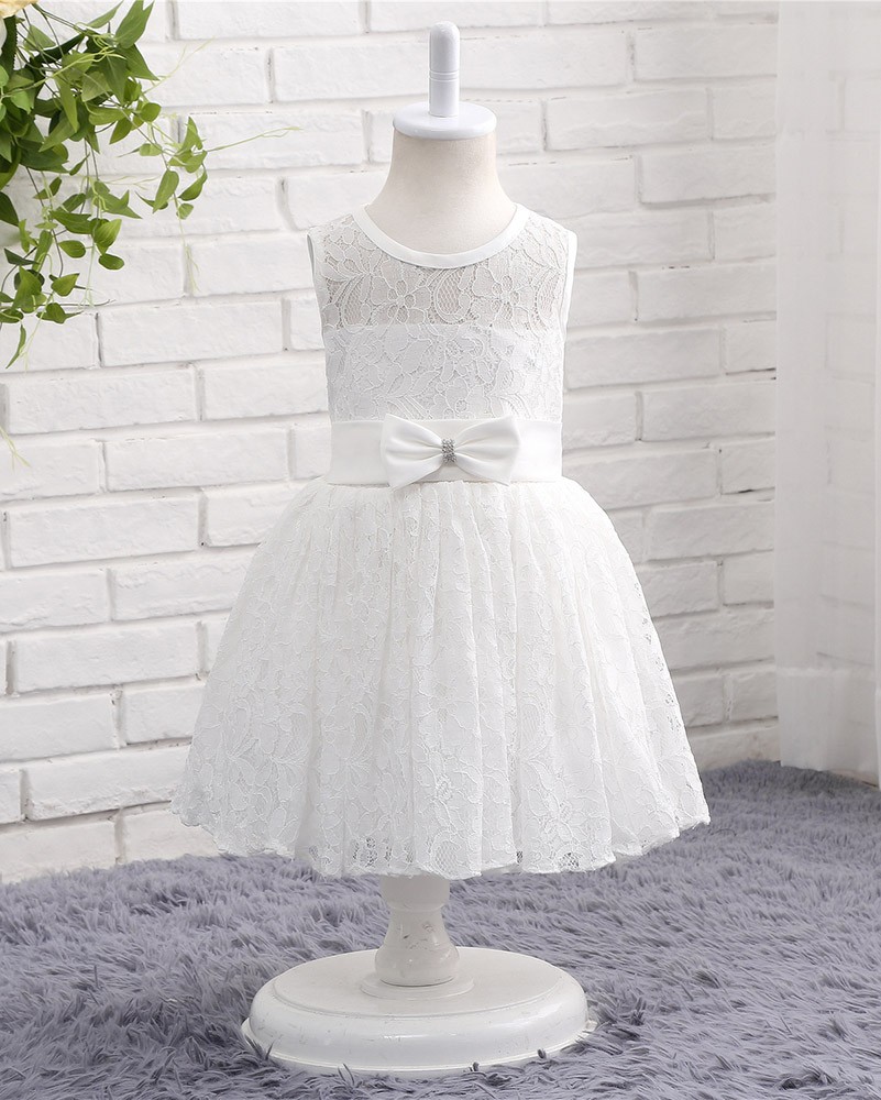 white lace toddler dress