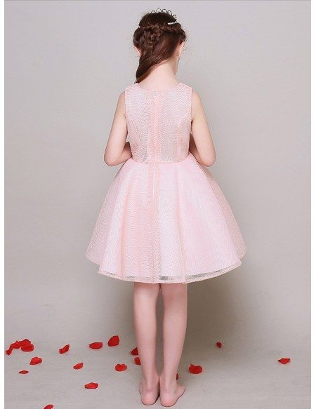 Special Pink Short Sweetheart Simple Pageant Dress