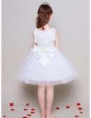 Tulle Ballroom Floral Lace Pageant Dress in Short
