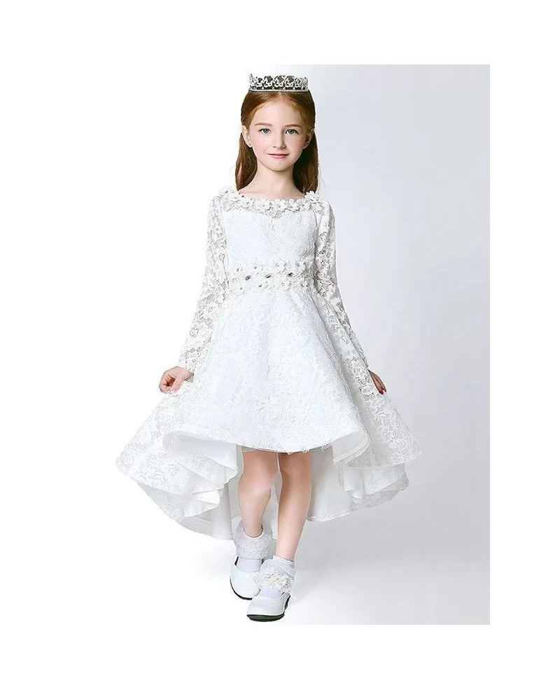 Fairy Baby Toddler Baby Girls Long Sleeve Outfit Lace Ruffles Princess Dress