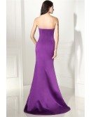 Slim Fitted Mermaid Simple Formal Evening Gown