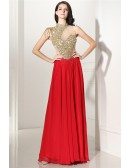 Celebrity Shinning Long Formal Party Dress