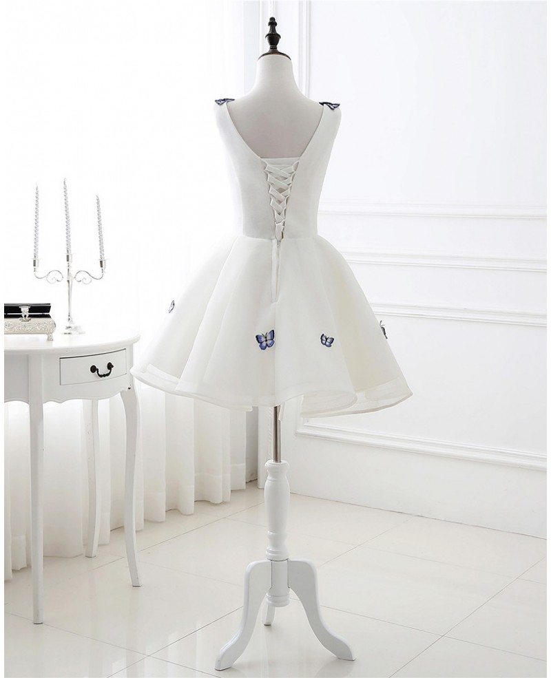 butterfly short gown
