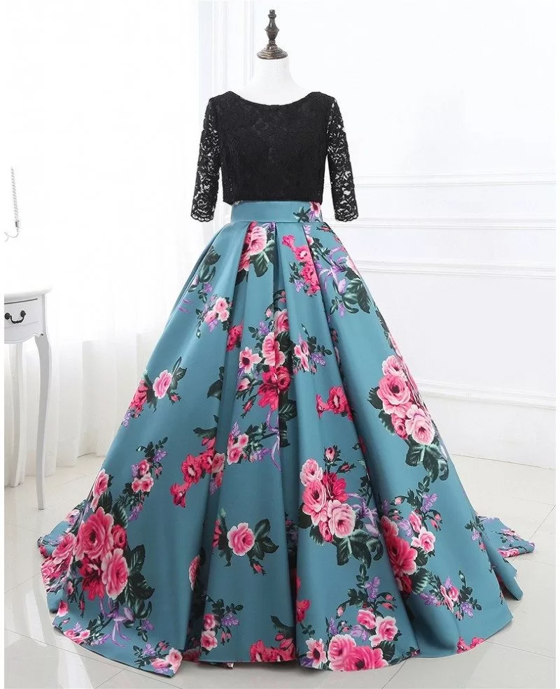 LABEL IVISH Valerian Embroidered Dress | Black, Floral, Silk Georgette,  Round, Half | Embroidered dress, Aza fashion, Fashion