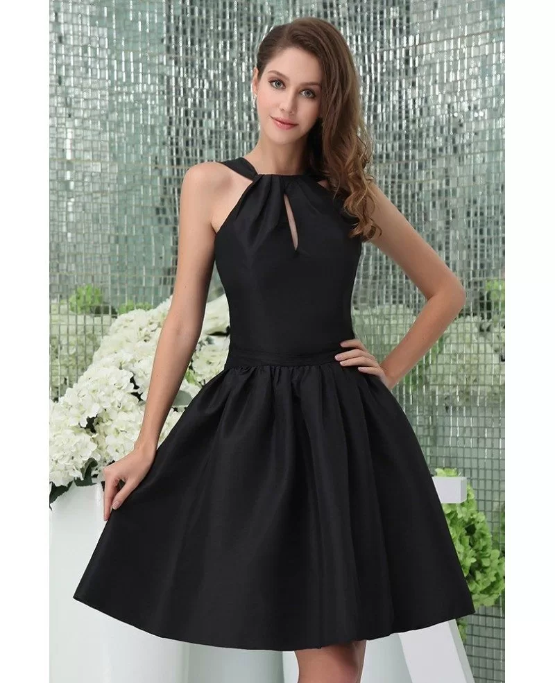 a line knee length cocktail dress