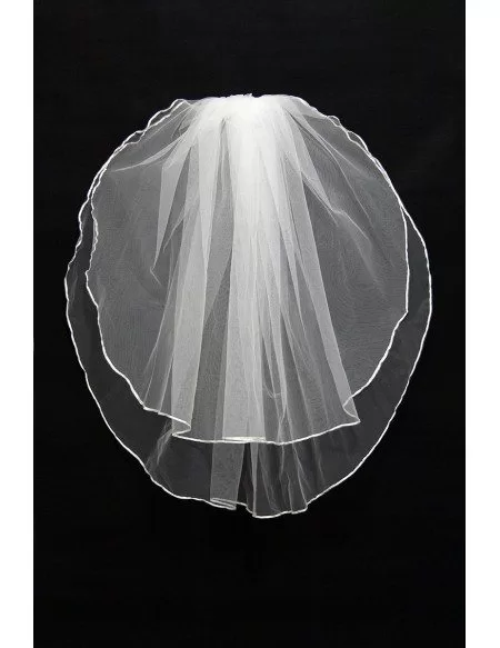 Really Simple Tulle Wedding Veil