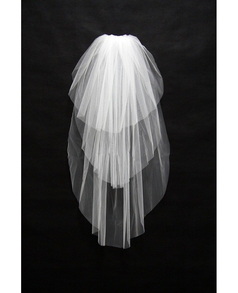 3 layer wedding veil