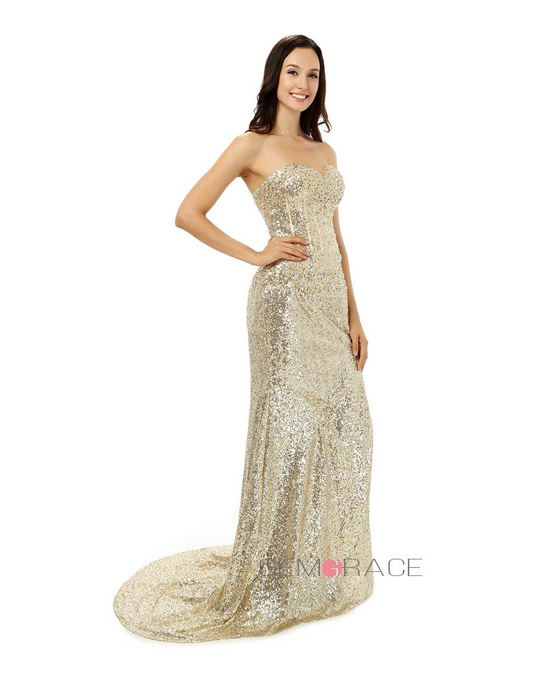 Mermaid Sweetheart Court-train Asymmetrical Prom Dress #CY0237 $150 ...