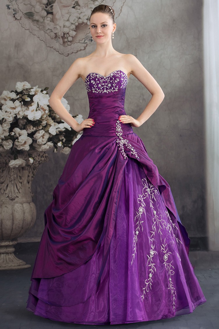 Unique prom dress evening gowns Wedding Dresses with Train prom dress –  Flora Prom