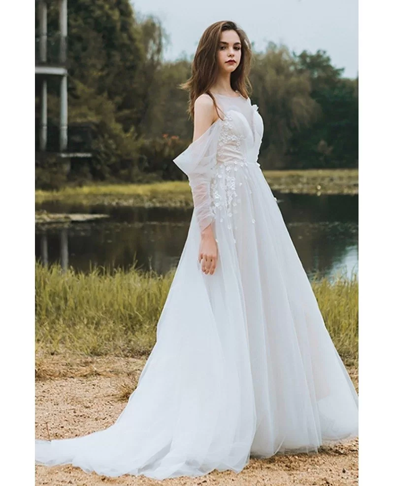 Top Flowy Wedding Dresses With Sleeves  Learn more here 