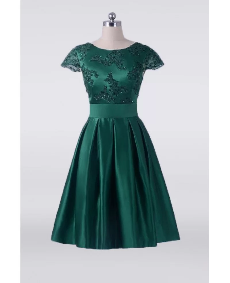 mint green short dress