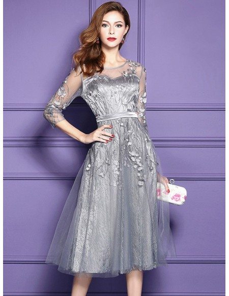 silver dress for wedding guest