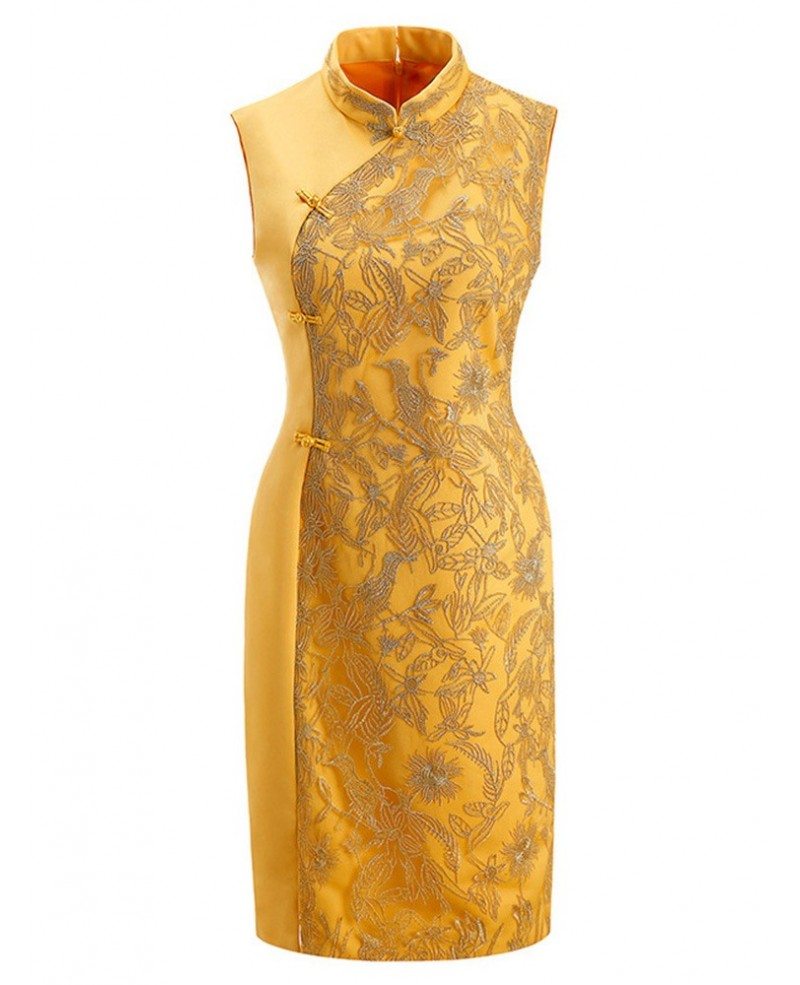 qipao sleeveless