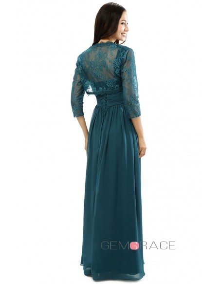 Sheath Sweetheart Spaghetti-strap Floor-length The Mother of The Brides Dress  with Jacket