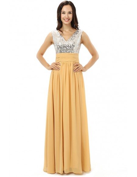Stylish Sheath V Neck Ruffled Tiered Lace Red Floor Length Prom Dress