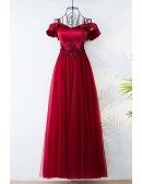 Unique Silver Off The Shoulder Long Prom Party Dress With Straps