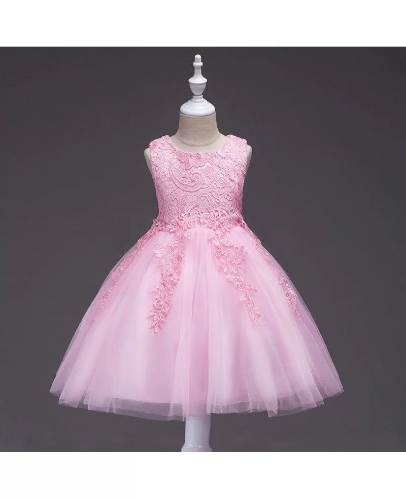 $35.9 Princess Red Lace Flower Girl Dress for Toddler Girls #QX-802 ...
