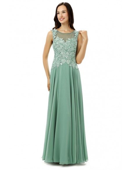 Sheath Scoop Floor-length Prom Dress #CY0266 $153 - GemGrace.com