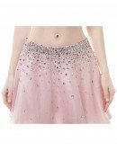 Sparkly 2 Piece Crop Top Prom Dress Cocktail With Sequins Crystals