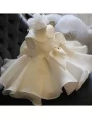 Unique Ivory Couture Flower Girl Dress Spring Weddings Pageant Gown