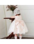 Cute Pink Lace Princess Girls Pageant Dress Flower Girl Dress Couture High Quality
