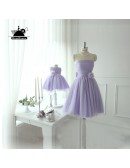 Couture Lavender Princess Tulle Flower Girl Dress Country Weddings