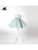 High-end Puffy Ballet Flower Girl Dress With Sash For Weddings