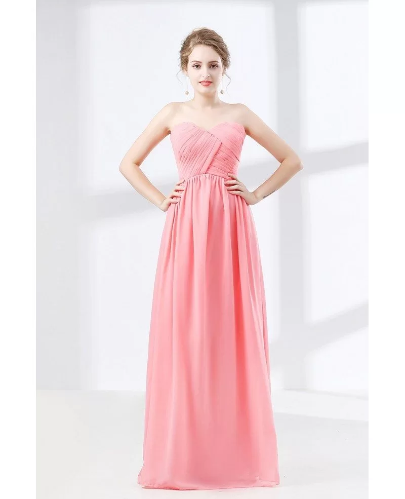 Cheap Simple Navy Blue Prom Dress Flowy Chiffon For Teens #CH6629 ...
