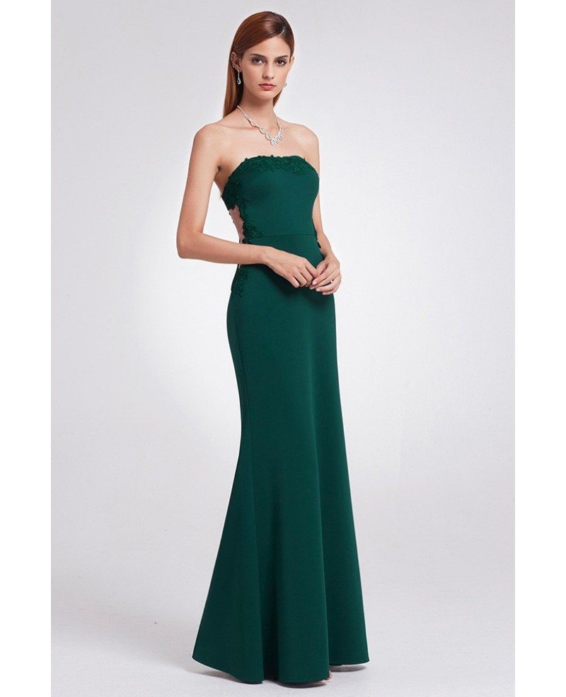 strapless elegant dresses