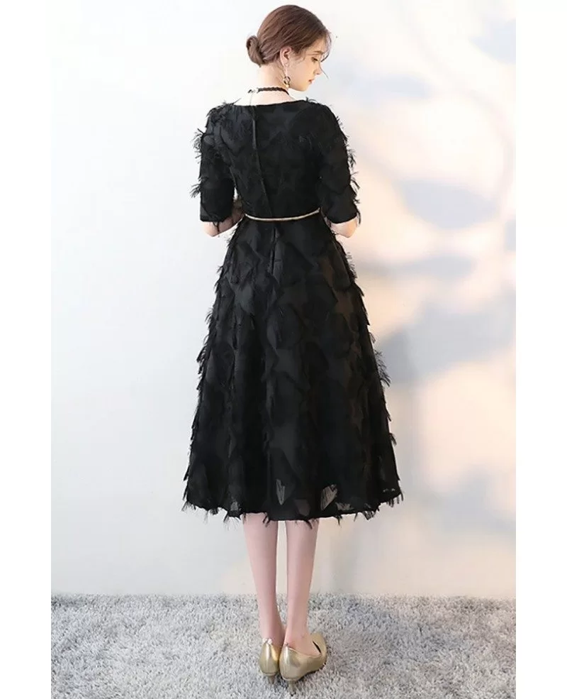 unique black party dresses