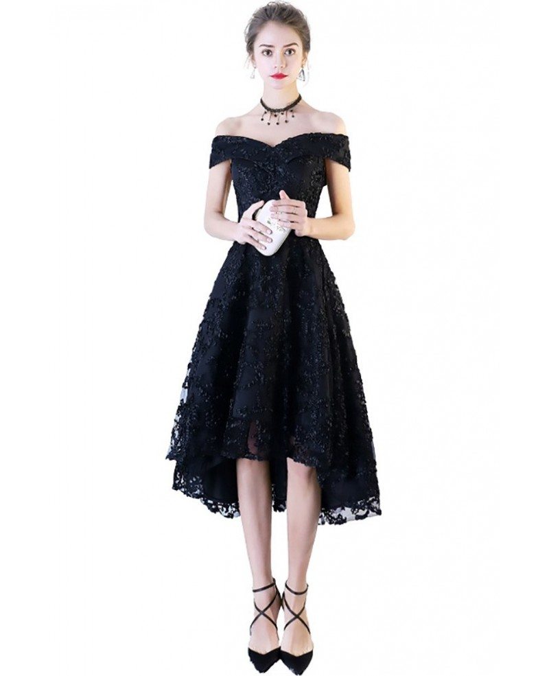 black party frock