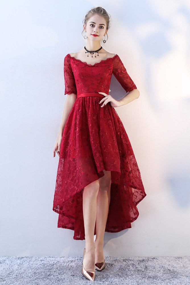 Modest Homecoming Dresses with Sleeves